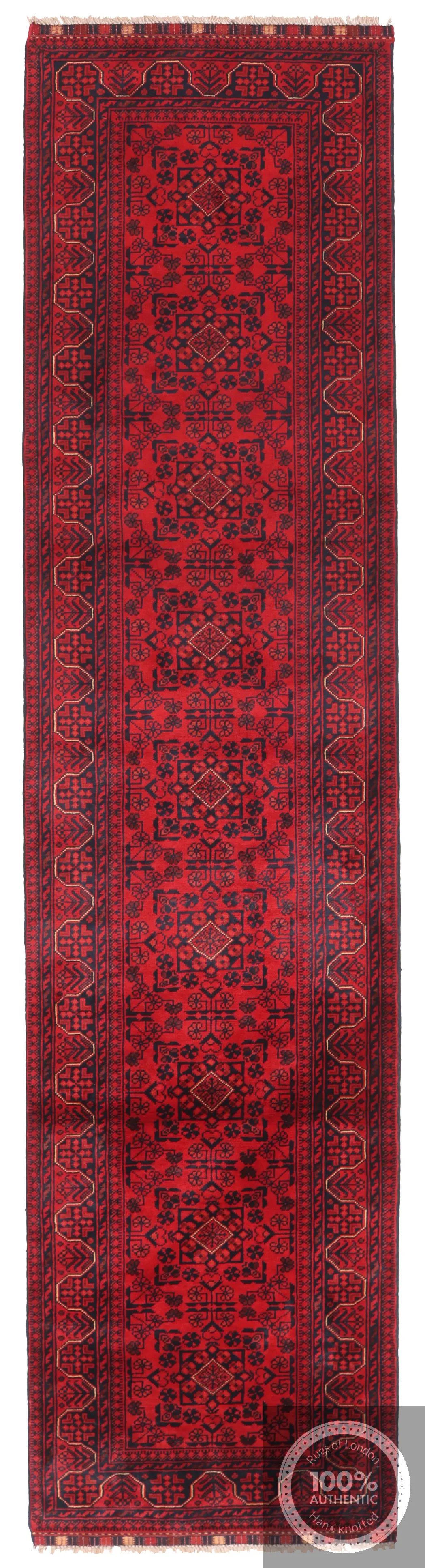 Khal Mohammad Afghan runner, 298 × 70 cm