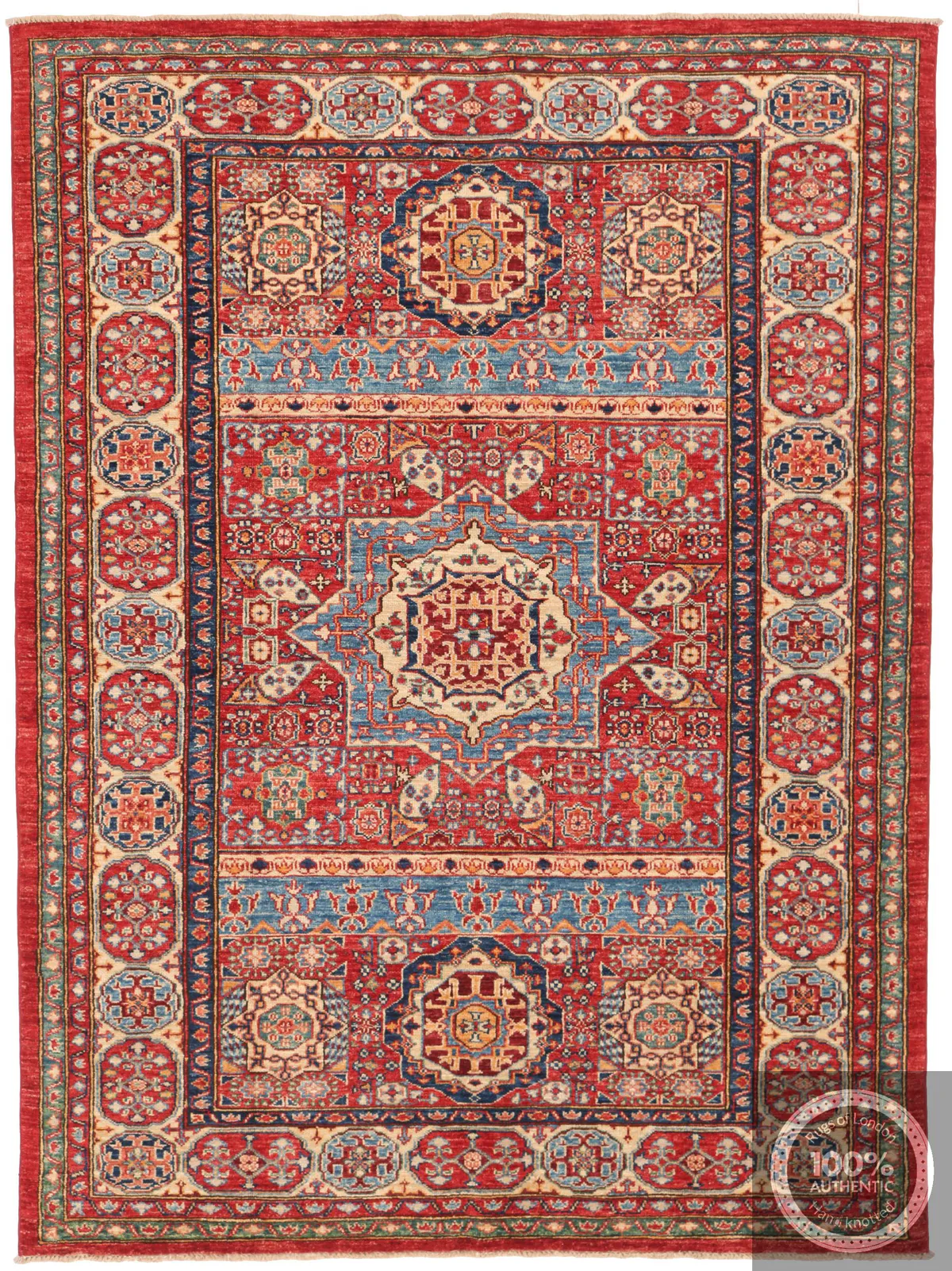 Caucasian Kazak design rug, 201 × 150 cm