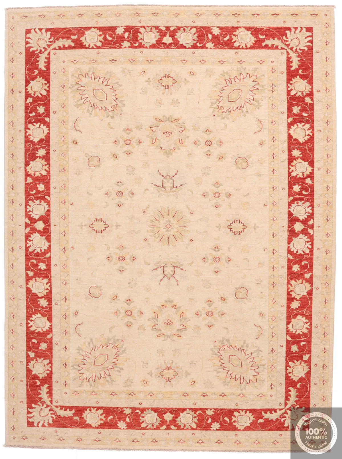 Garous / Ziegler Design Rug – Beige, 279 × 200 cm