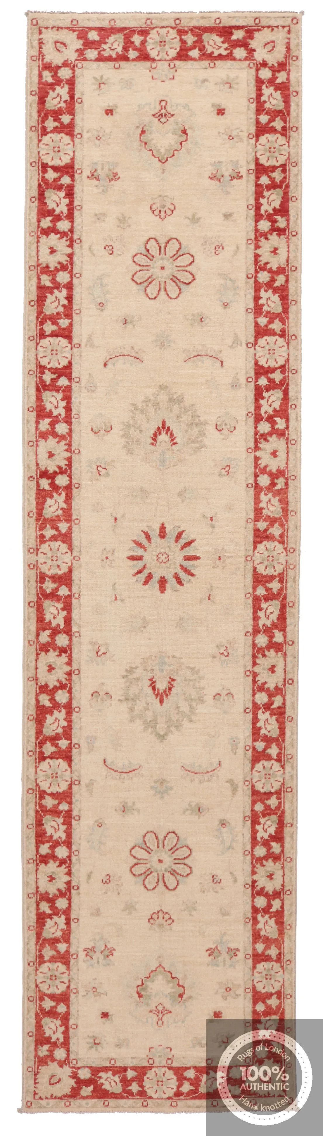 Garous / Ziegler Design Runner – Beige, 289 × 70 cm