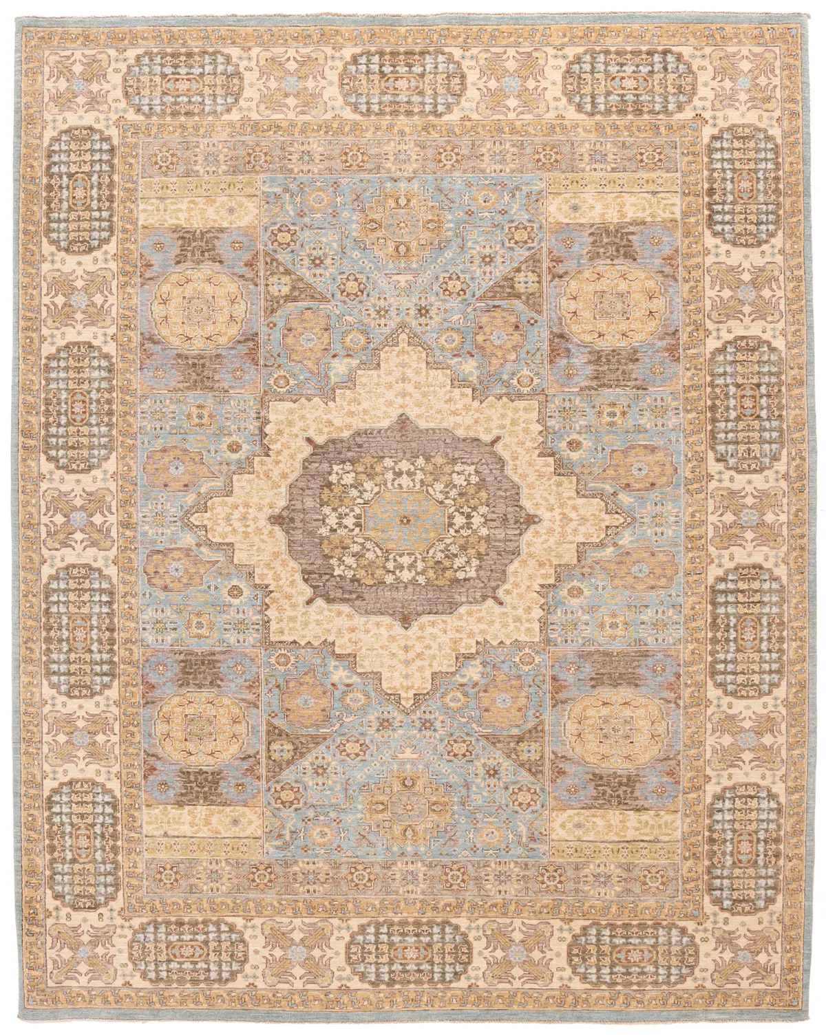 Garous Ziegler Mamluk design rug, 256 × 206 cm