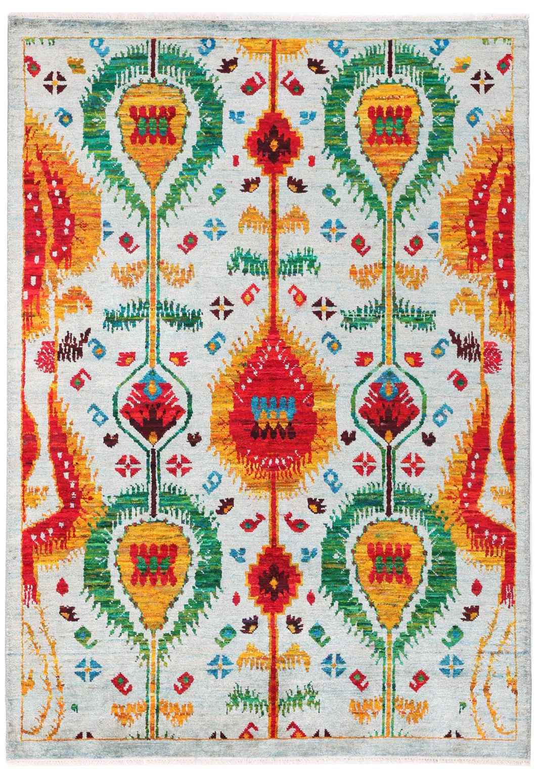 Sari Silk rug in, 241 × 165 cm