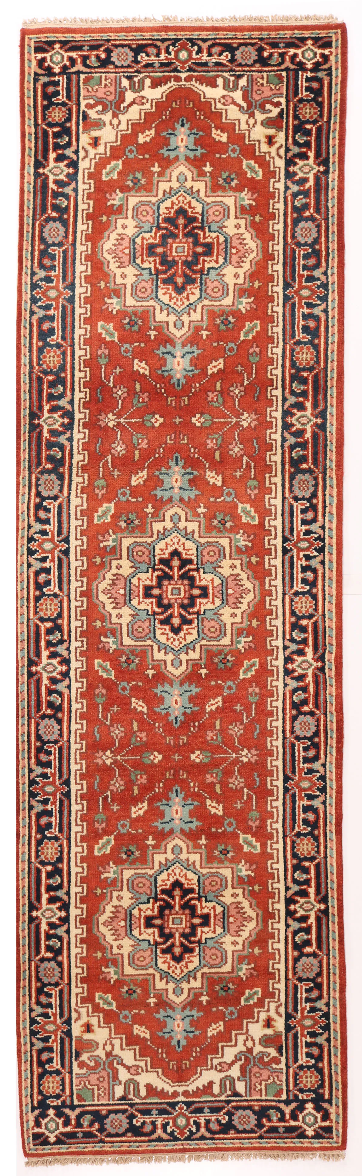 Serapi Design Rug Runner, 281 × 78 cm