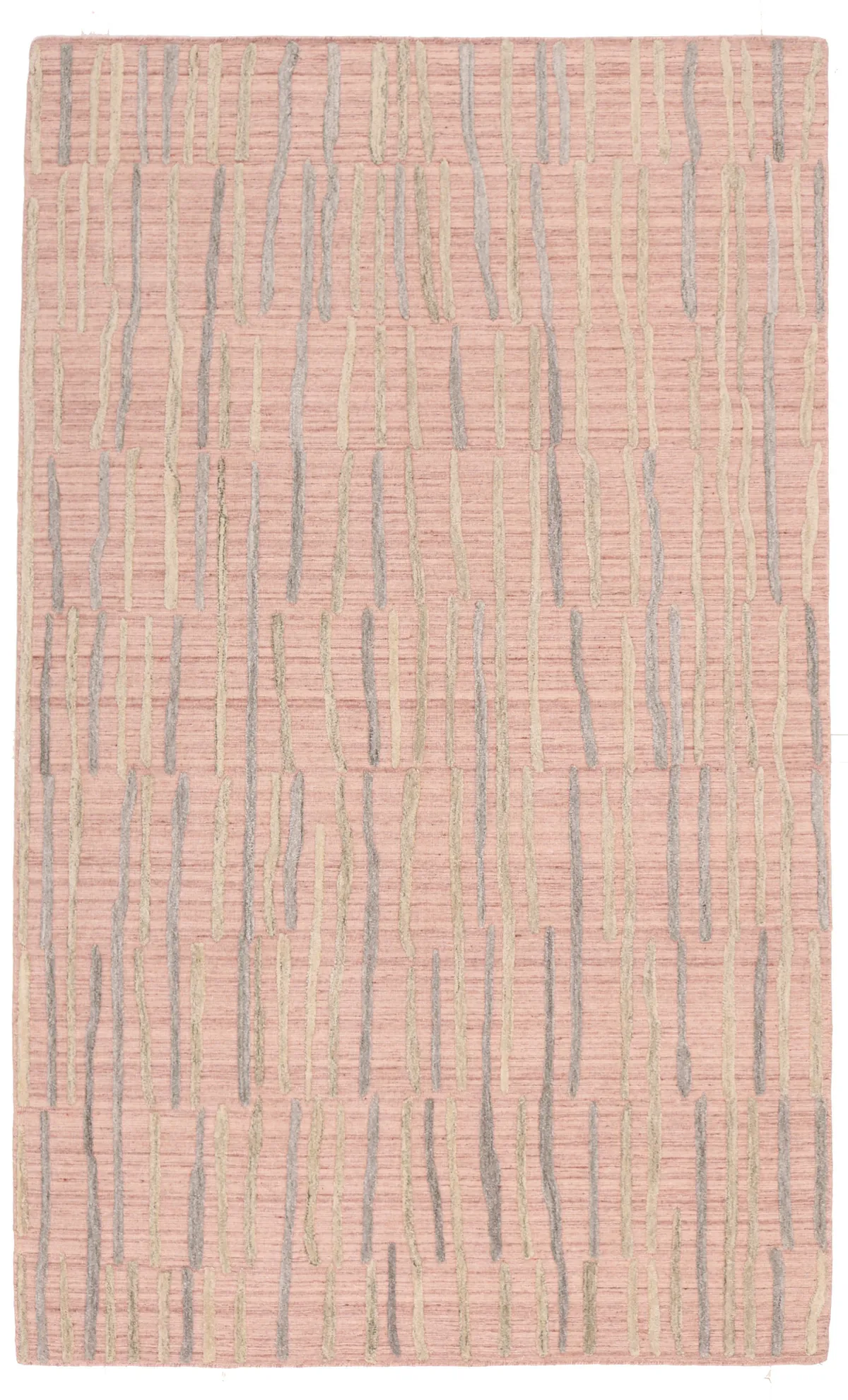 Pink Modern part silk design 8 x 4'8, 245 × 149 cm