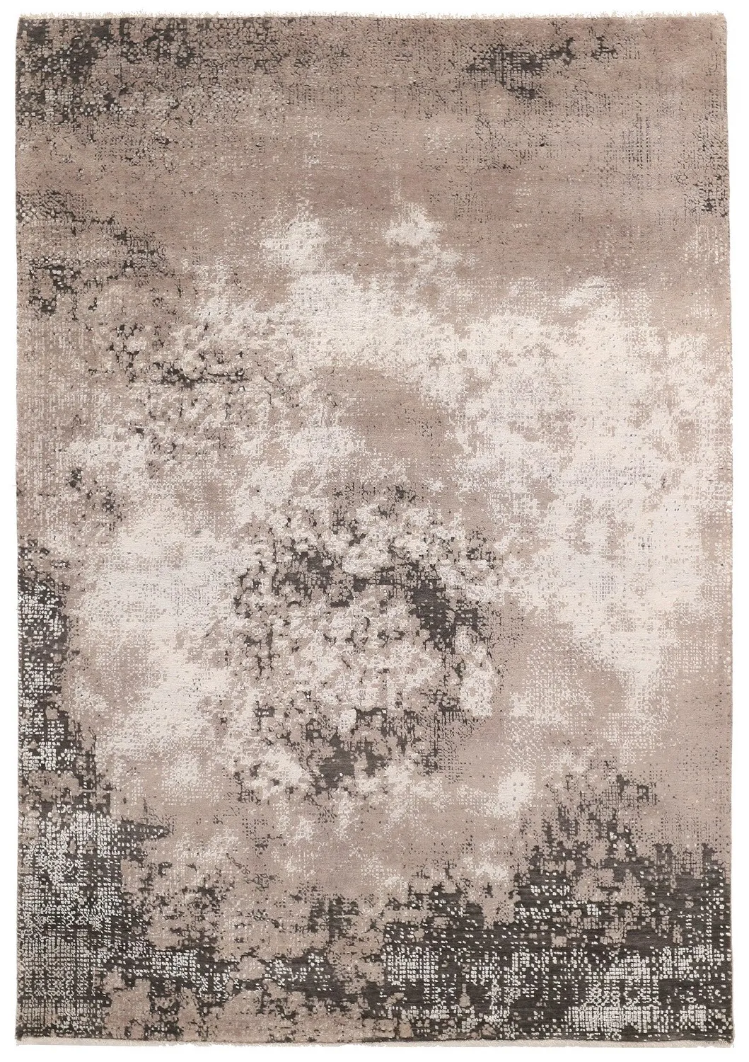 Modern Rug in Grey, 250 × 175 cm