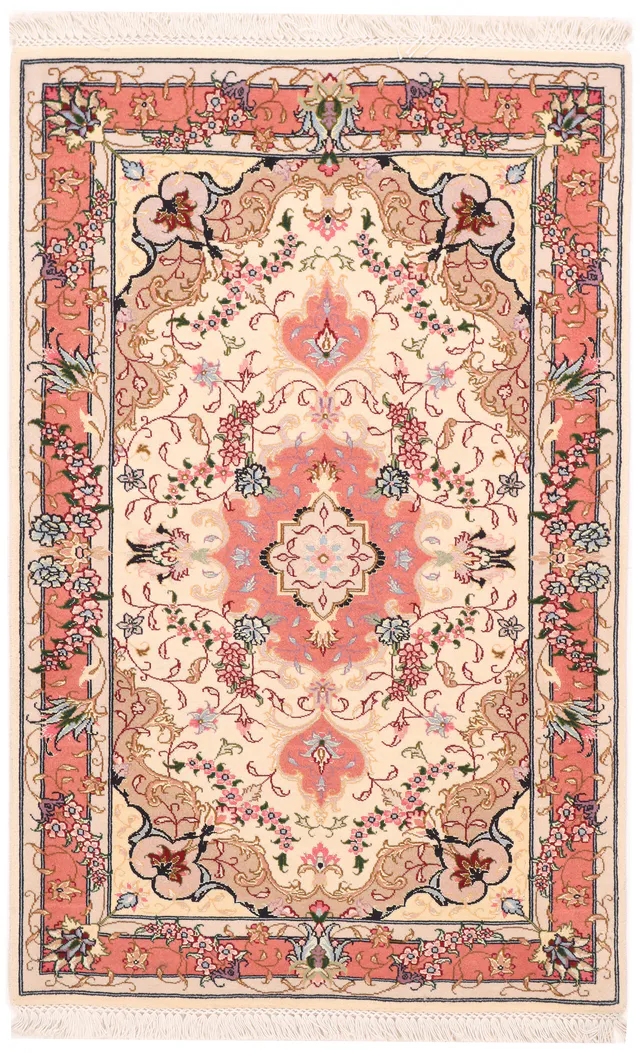 Tabriz Fine Rug, 123 × 77 cm