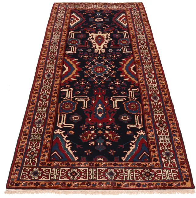 Shirvan Design Rug Runner, 258 × 96 cm