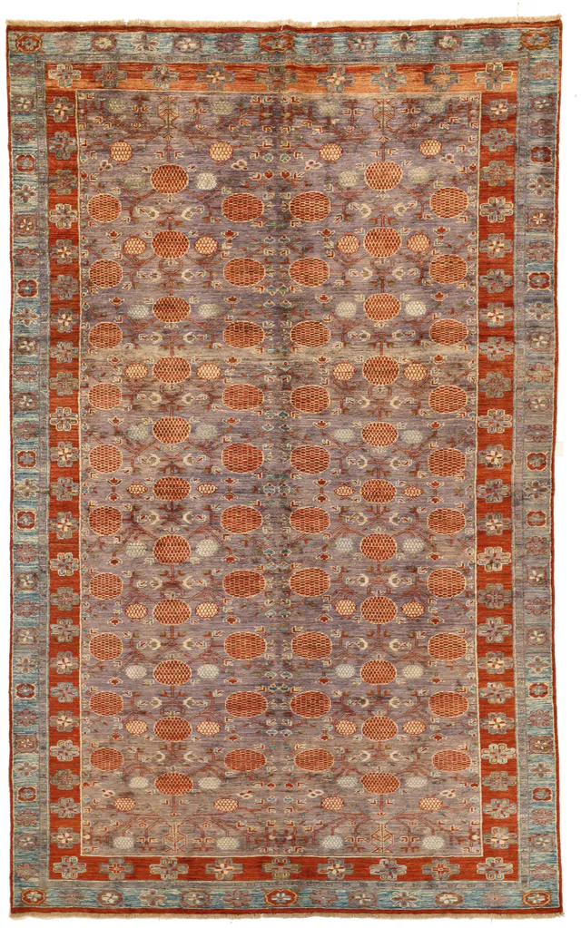 Khotan Samarkand Design Part Silk, 325 × 195 cm