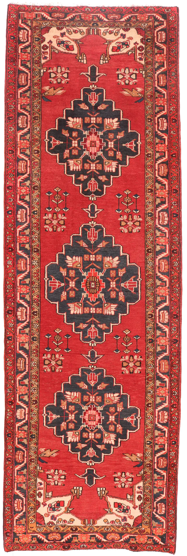 Persian Azerbaijan runner, 338 × 108 cm