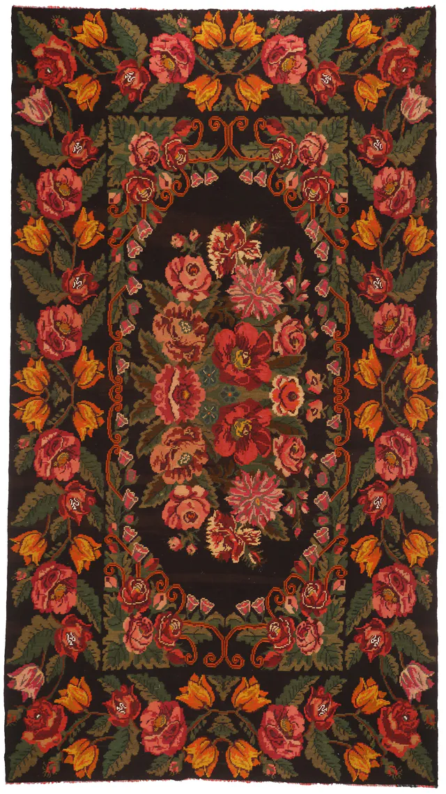 Caucasian Kilim, 472 × 252 cm
