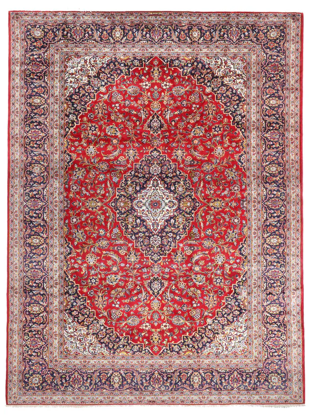 Keshan/Kashan Design Rug, 342 × 247 cm