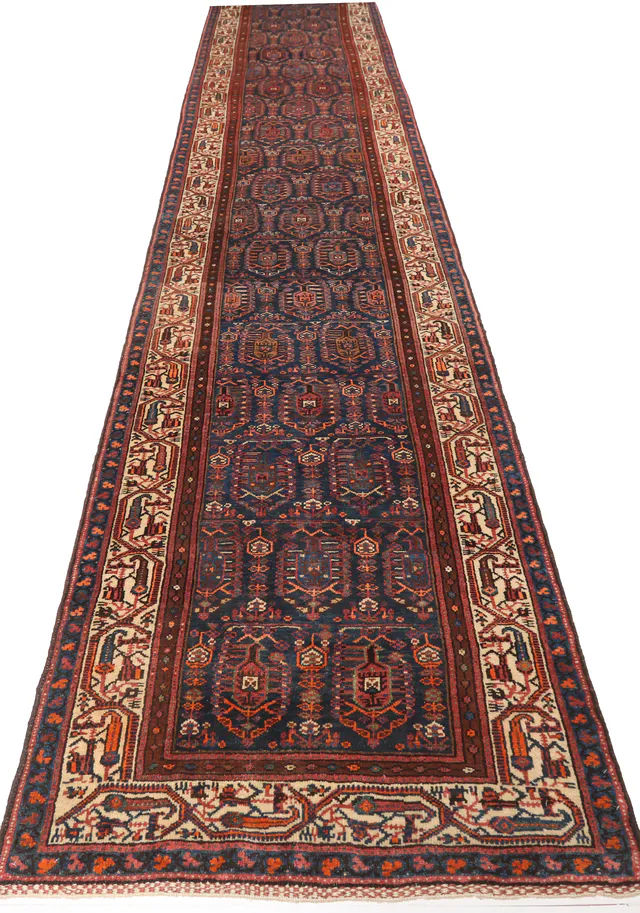 Antique Malayer Runner, 510 × 110 cm
