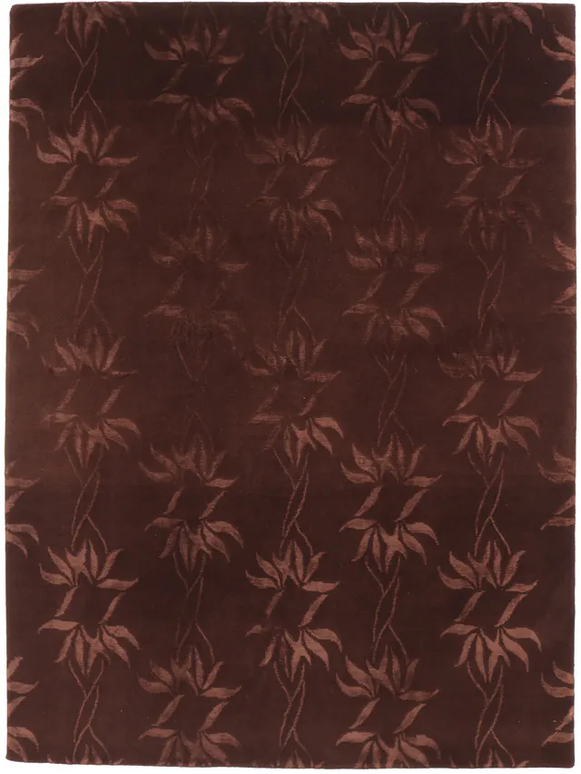Tibetan Himalaya part silk Rug, 235 × 171 cm