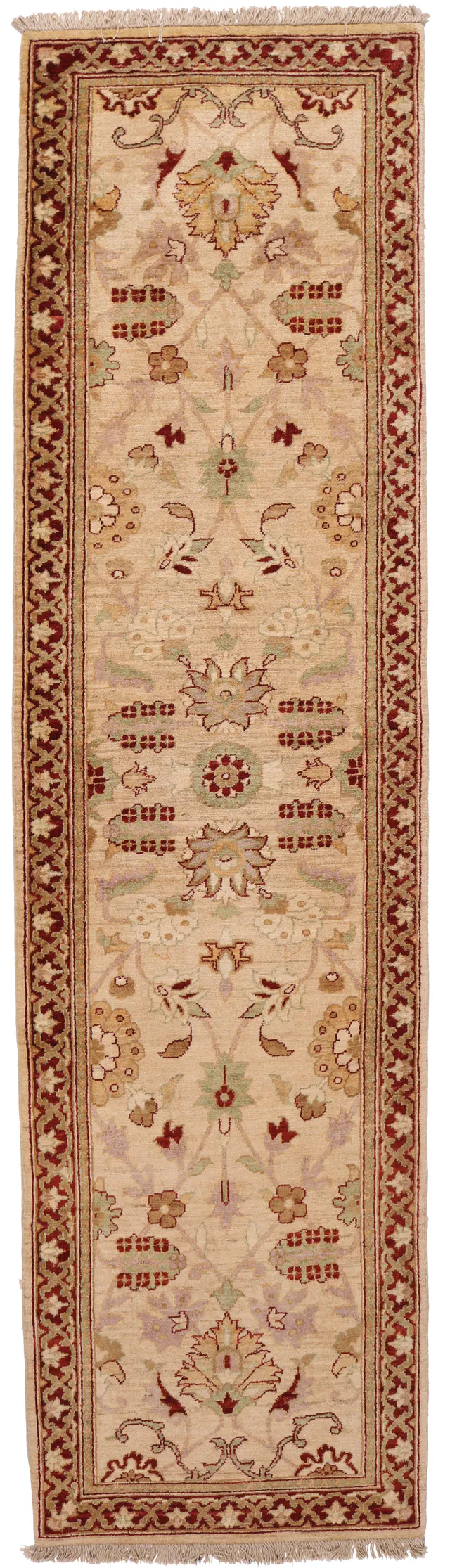 Garous / Ziegler Design Runner – Beige, 296 × 79 cm
