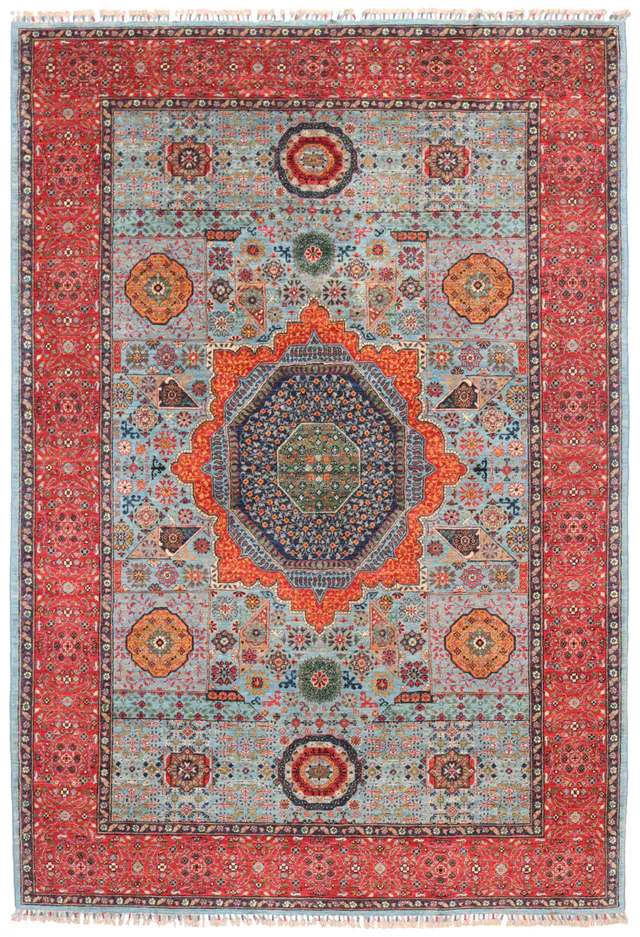 Mamluk Design Rug, 292 × 194 cm