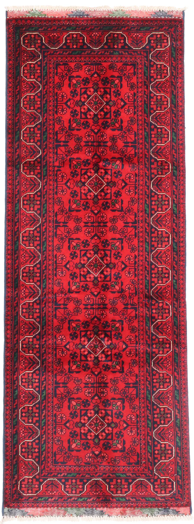 Afghan Khal Mohammad Runner – 6 x 2'1, 183 × 65 cm