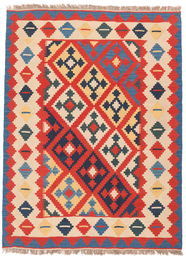 Kashgai or Qashkai Kilim, 200 × 149 cm