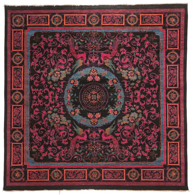 Arts & Crafts Square Rug, 330 × 328 cm