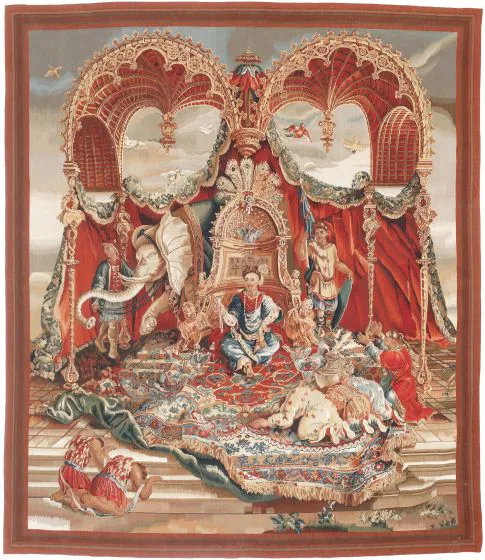 Handmade Kingdom Tapestry, 238 × 210 cm