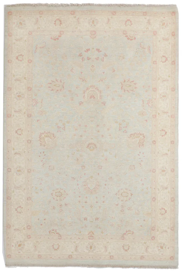 Garous / Ziegler design Rug – Pale Blue in, 184 × 121 cm