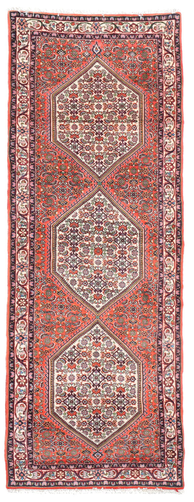 Persian Bidjar/Bijar Runner, 209 × 76 cm