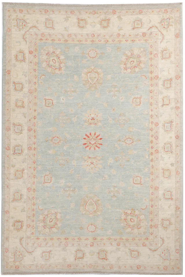 Garous / Ziegler design Rug – Blue, 181 × 121 cm