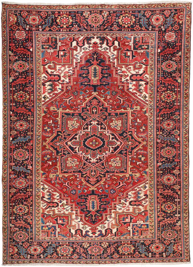 Heriz Rug circa 1920, 336 × 235 cm