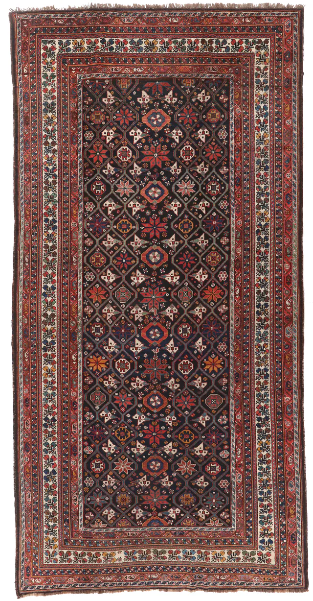 Veramin Rug circa 1900-13'1 X 6'6, 399 × 200 cm
