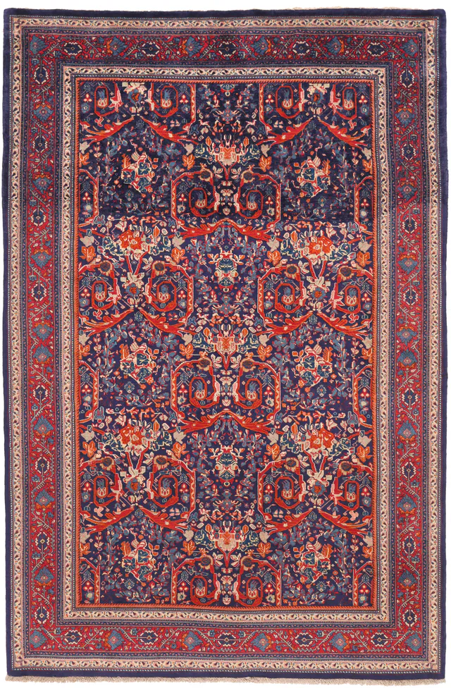 Antique Saruk / Sarouk Rug Pair, 207 × 137 cm