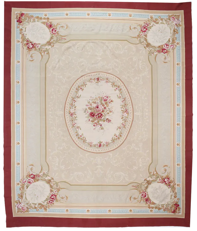 Aubusson Design Rug, 433 × 357 cm