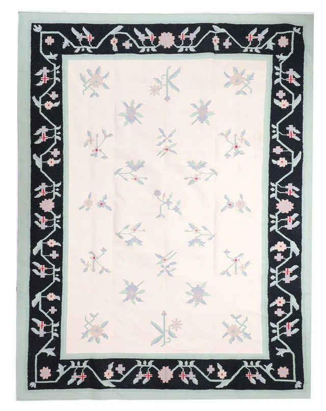 Bessarabian Kilim Beige Rug, 345 × 255 cm