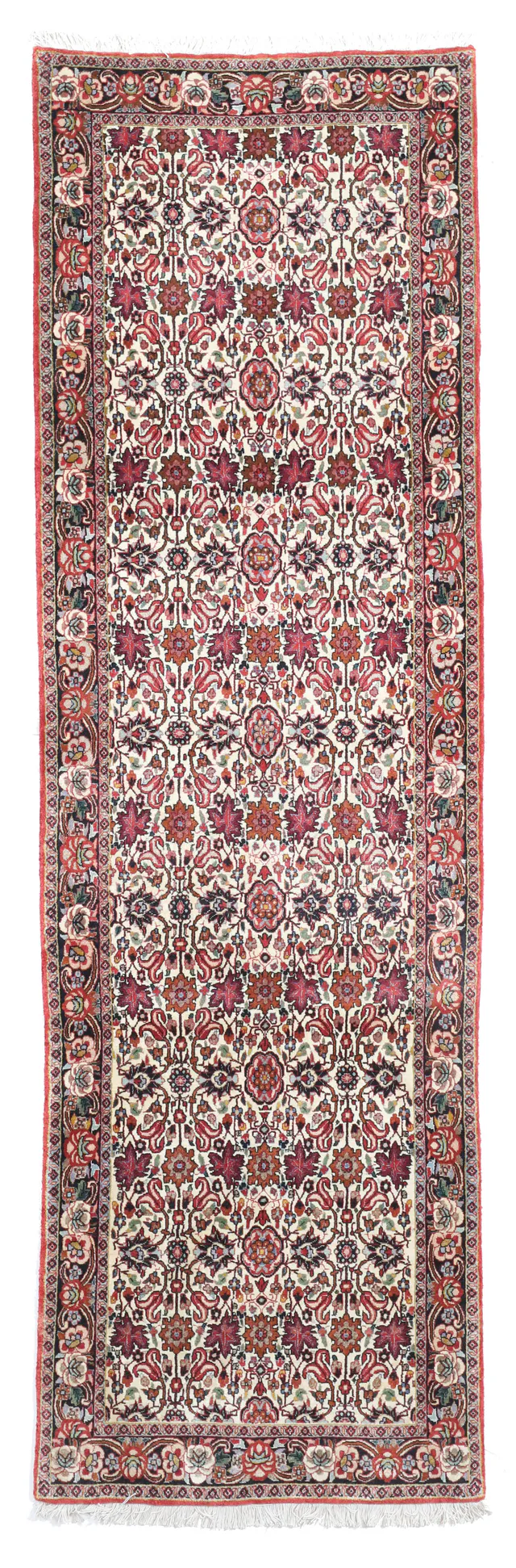 Persian Bidjar/Bijar Fine Runner – 9 x 2'7, 276 × 85 cm