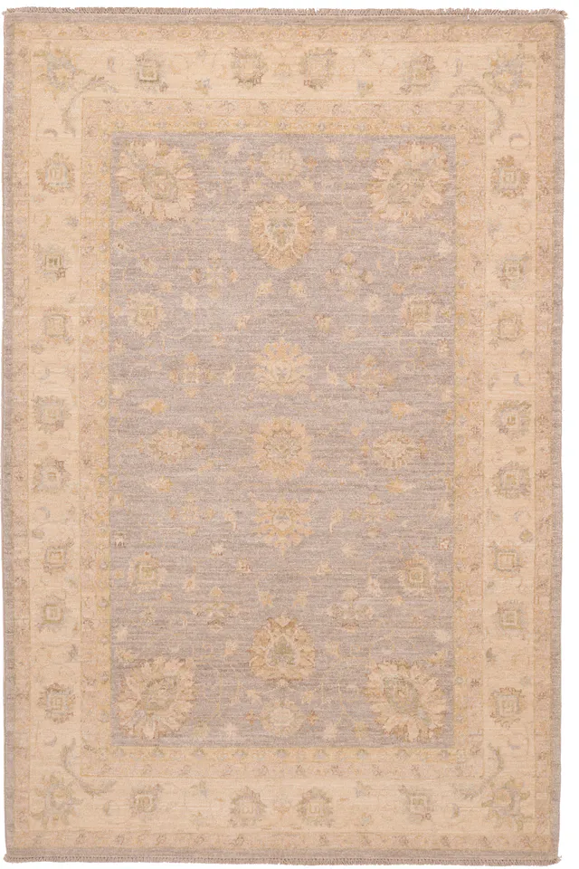 Garous / Ziegler design Rug – Grey, 200 × 121 cm
