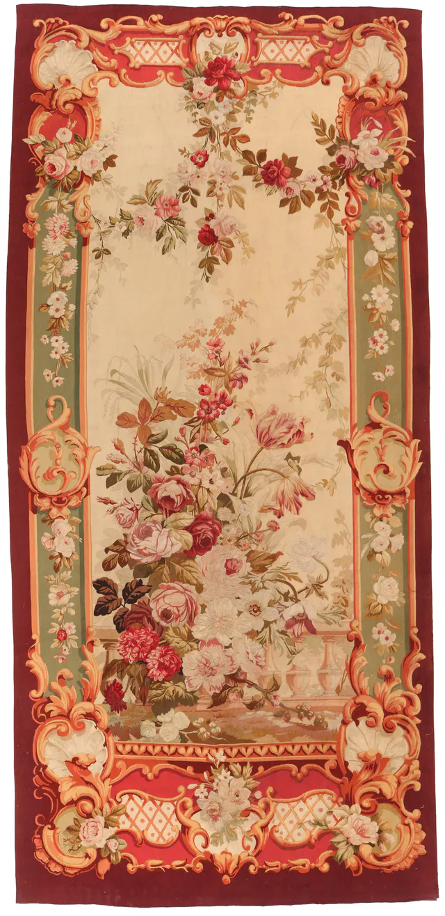 French Tapestry circa 1800, 302 × 139 cm