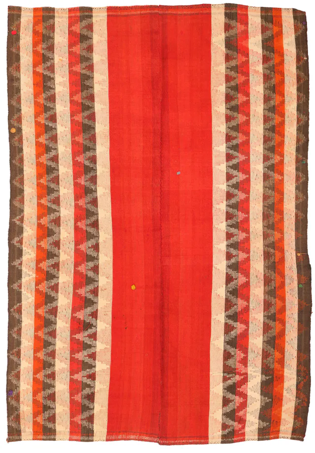 Kashgai Qashgai/Shirvan Design Kilim, 195 × 137 cm