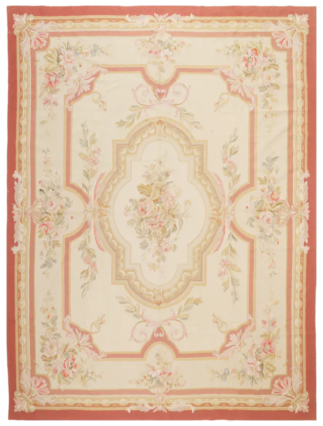 Aubusson Rug in, 360 × 266 cm