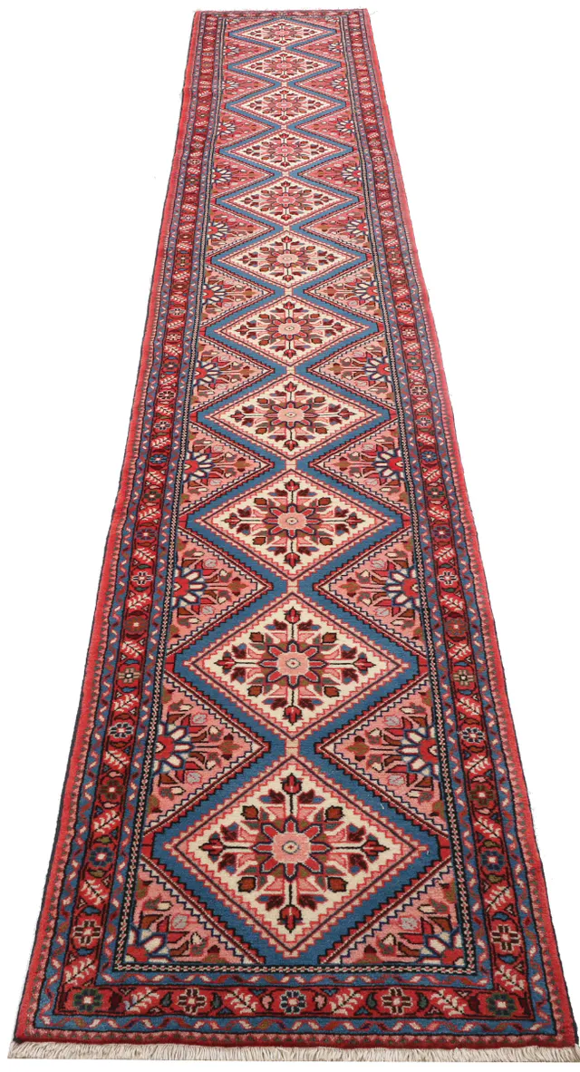 Persian Karadja Runner, 412 × 68 cm