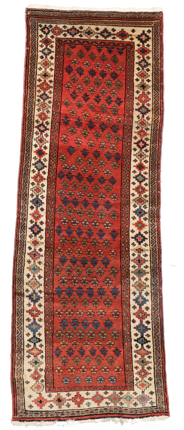 Persian Heriz Runner, 297 × 103 cm