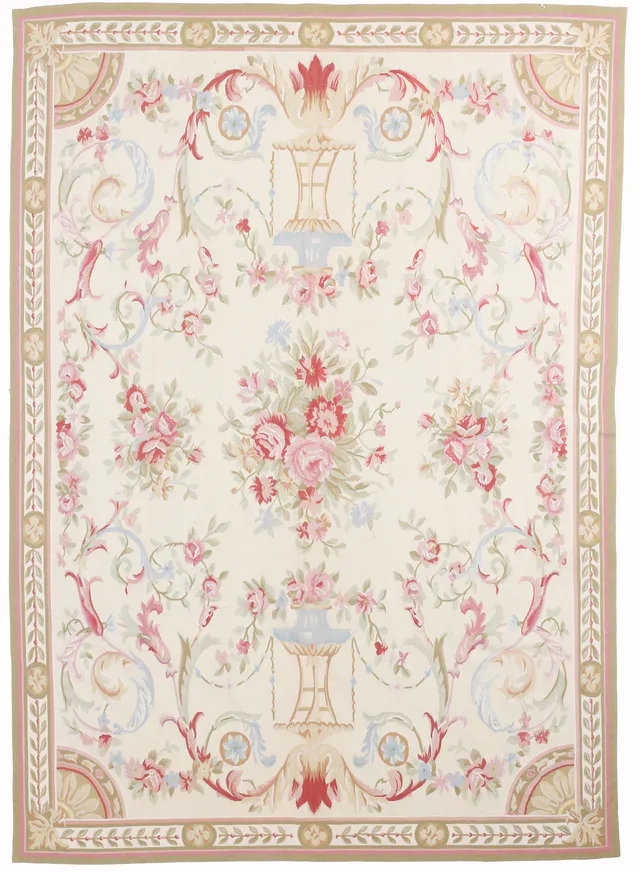 Aubusson Design Rug in, 244 × 177 cm