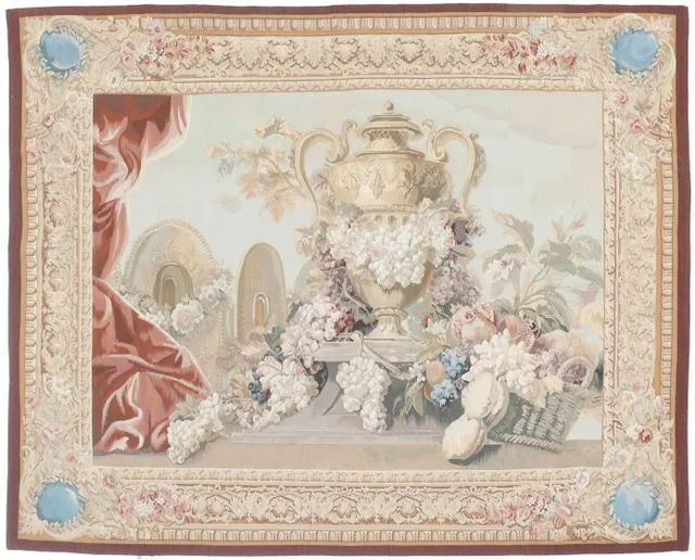 Tapestry D'orsey in Paris D'orsey museum, 184 × 152 cm