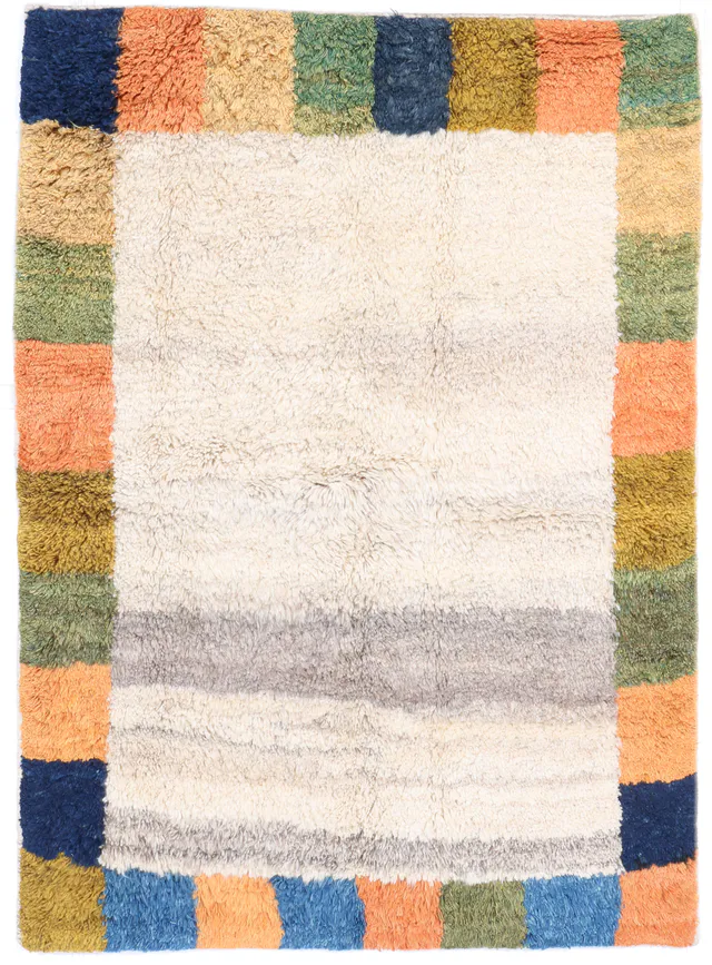 Persian Gabbeh Rug, 190 × 138 cm