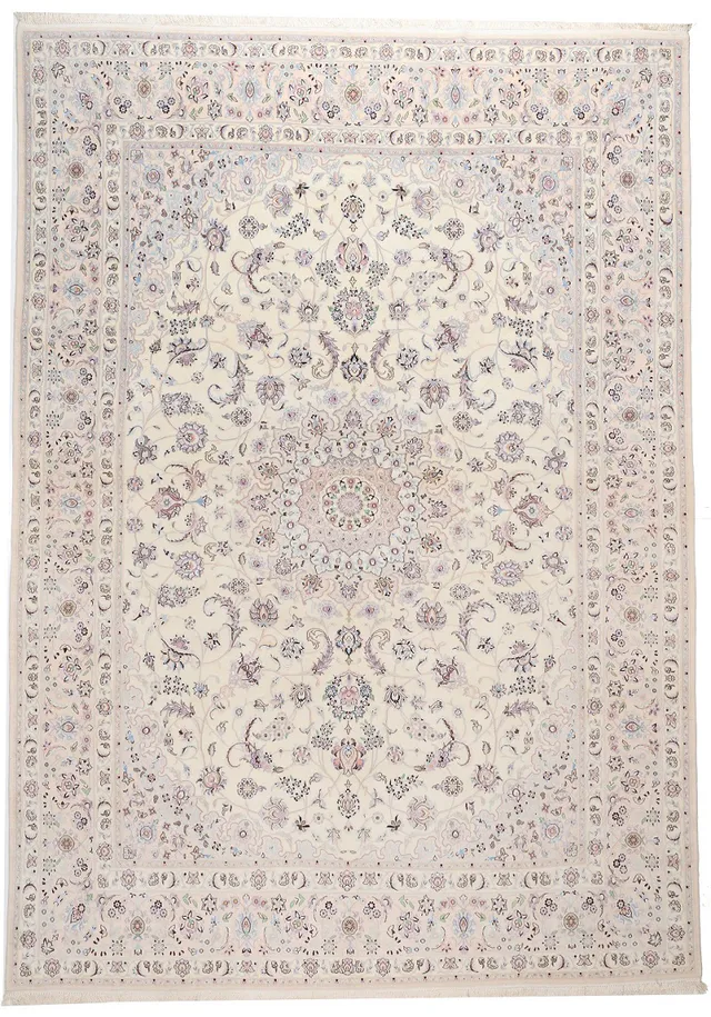Nain Rug with Silk Highlights, 415 × 296 cm