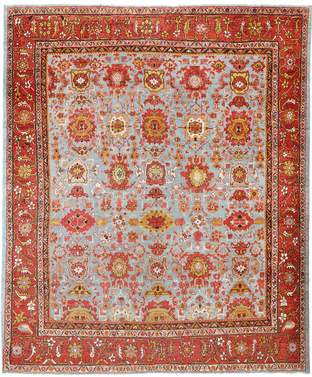 Persian Mahal Rug in, 403 × 337 cm