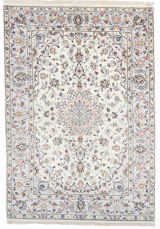 Persian Kashan / Keshan Rug, 226 × 146 cm