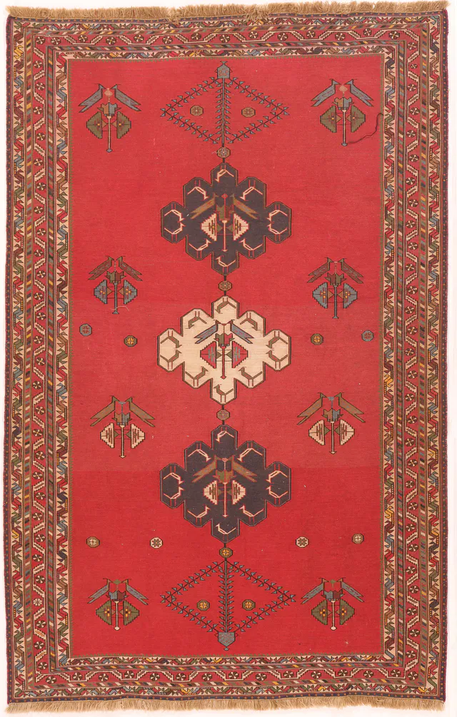 Sumak Weave, 192 × 125 cm