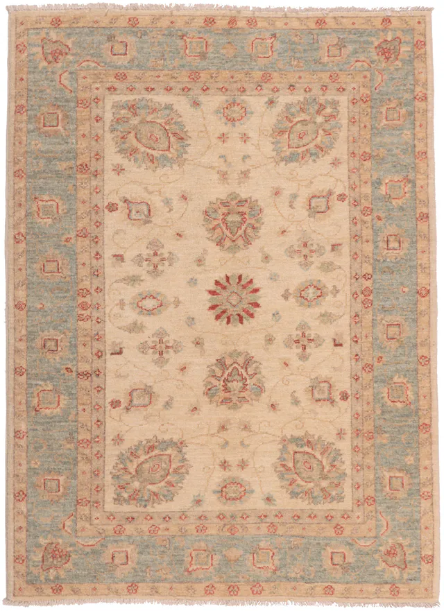Garous / Ziegler Design Rug – Beige 5 x 3, 146 × 105 cm
