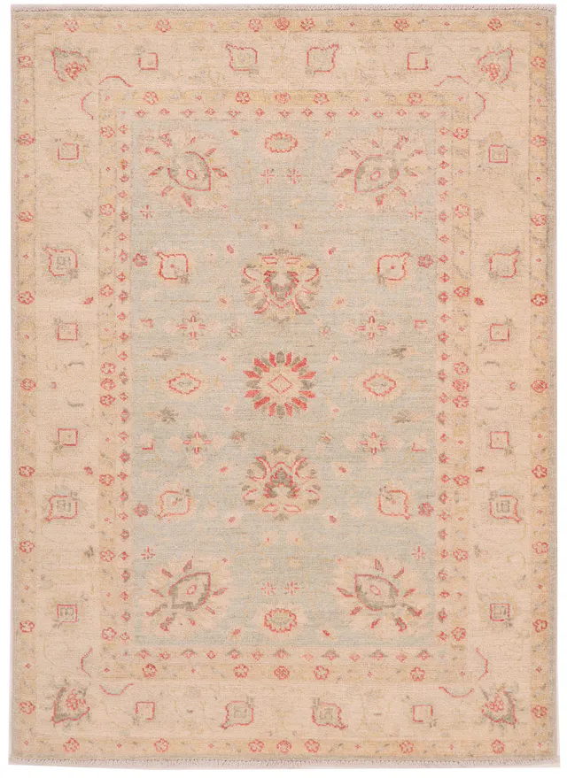 Garous / Ziegler Design Rug – Blue, 144 × 102 cm