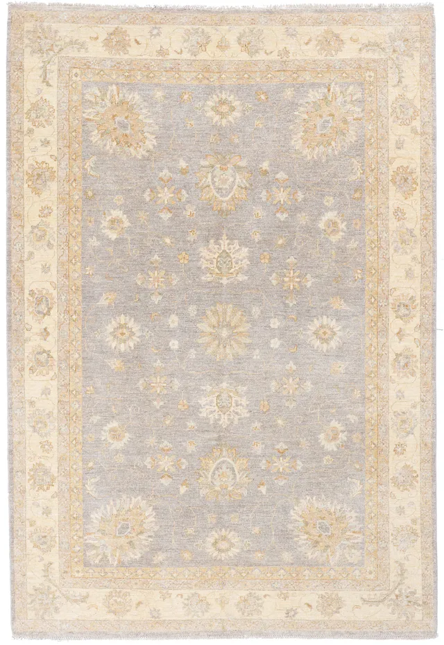 Garous Ziegler design rug Grey, 261 × 174 cm