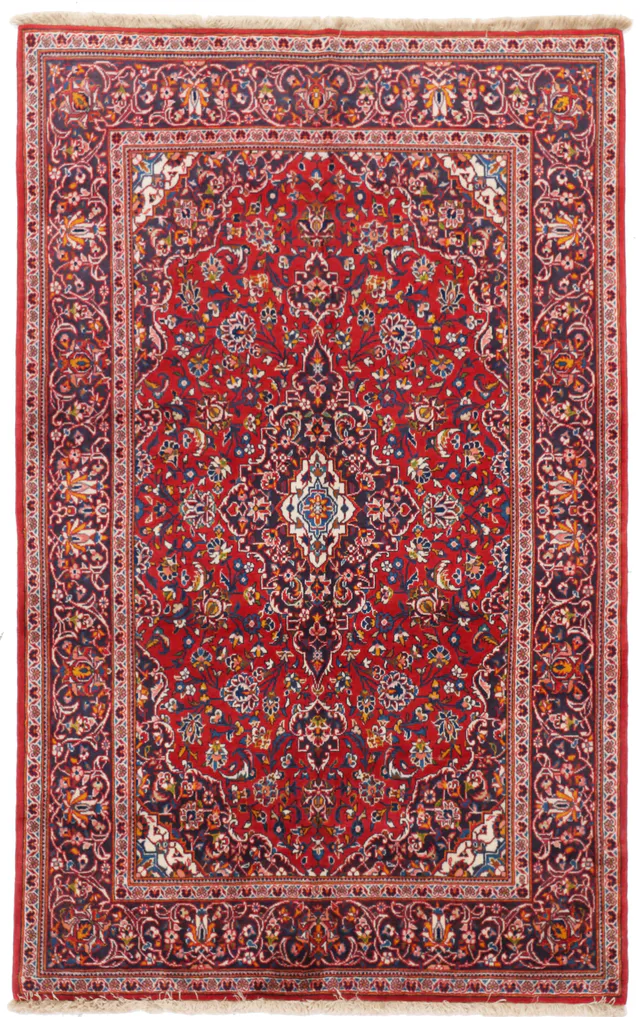 Persian Keshan/Kashan Design Rug, 227 × 141 cm