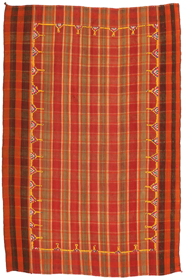 Kashgai Qashgai/Shirvan Design Kilim, 234 × 154 cm